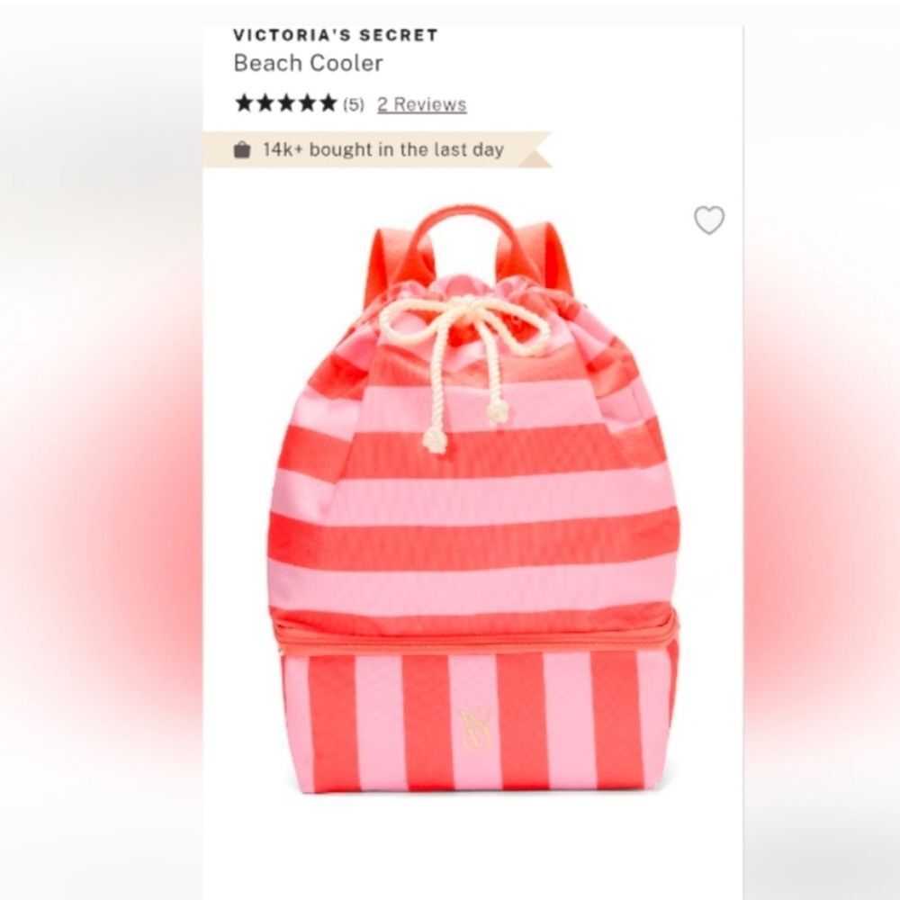 Victoria’s Secret Two-in-One Beach Backpack and Cooler - Picture 2 of 8
